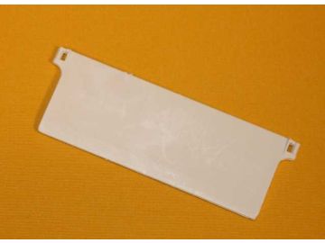 Accessoires Bodem gewicht voor textiel lamellen 127 MM wit , grijs of zwart - 5 stuks